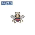 Brooch Zinc Alloy Hot Embellishment Jewelry Craft Small Brooch Animal Rhinestones Brooch Pearl Brooch For Suit