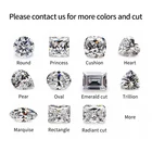 Oval Wholesale Synthetic D Color Excellent Grade VVS1 Oval Natural Cut Multiple Size Loose Moissanite Diamond Stone