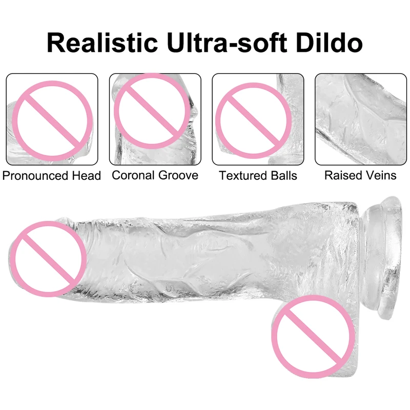 China High Quality Colorful Liquid Silicone Jelly Dildo Realistic Art