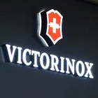 Back Store Name Sign Swiss Watches Store Front Logo Advertising Display Back Lit Channel Letter Sign