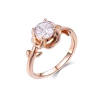 Engagement Rings Ring GR14370A Grace Rose Gold Silver Engagement Rings