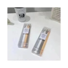 White High Quality Grey White And Yellow Color Toothbrush Soft In Family 4 Packed