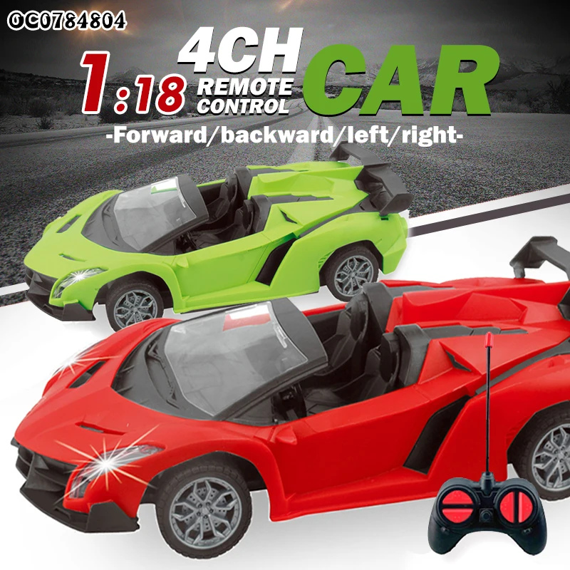 Rc racing car game toy with light for adults with high speed