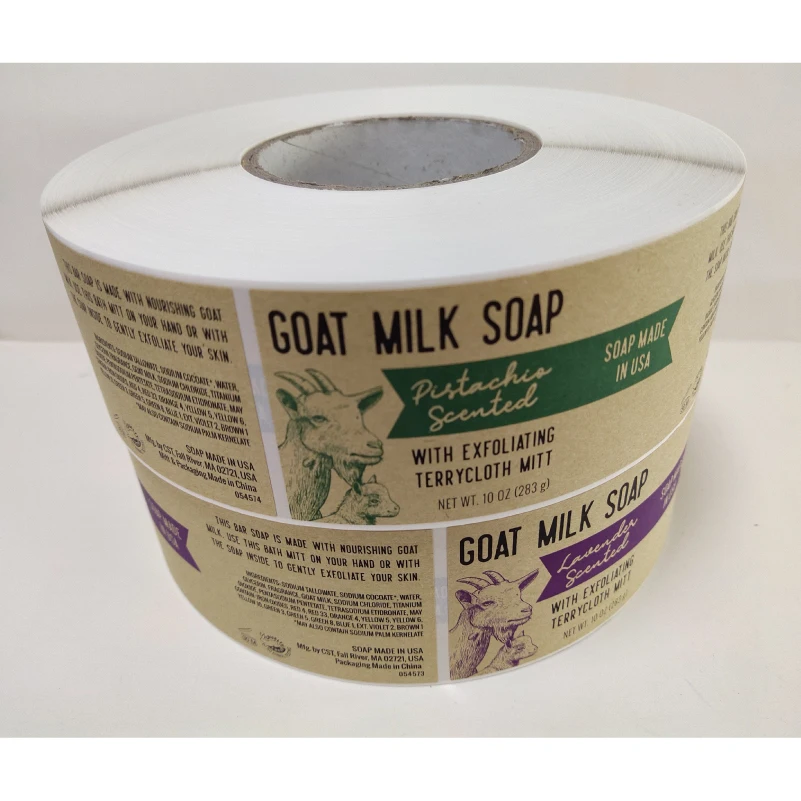 soap label paper
