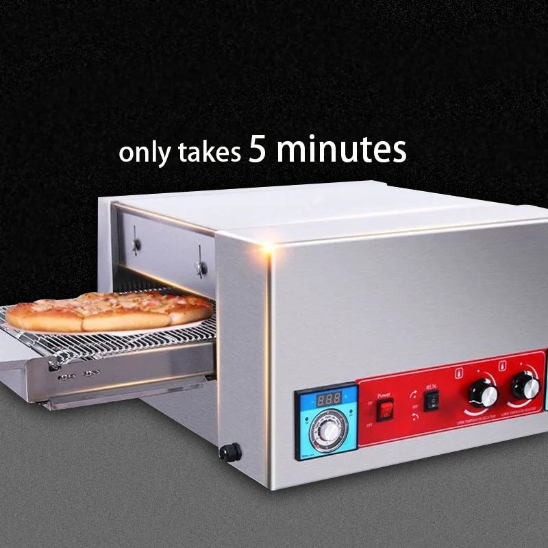 Hot Sale Inch Stainless Steel Electric Conveyor Belt Pizza Oven