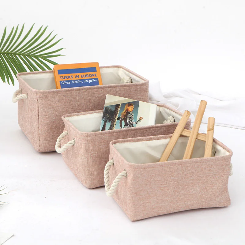 HUAYI  Selling High quality  Fabric Large Canvas storage basket laundry basket