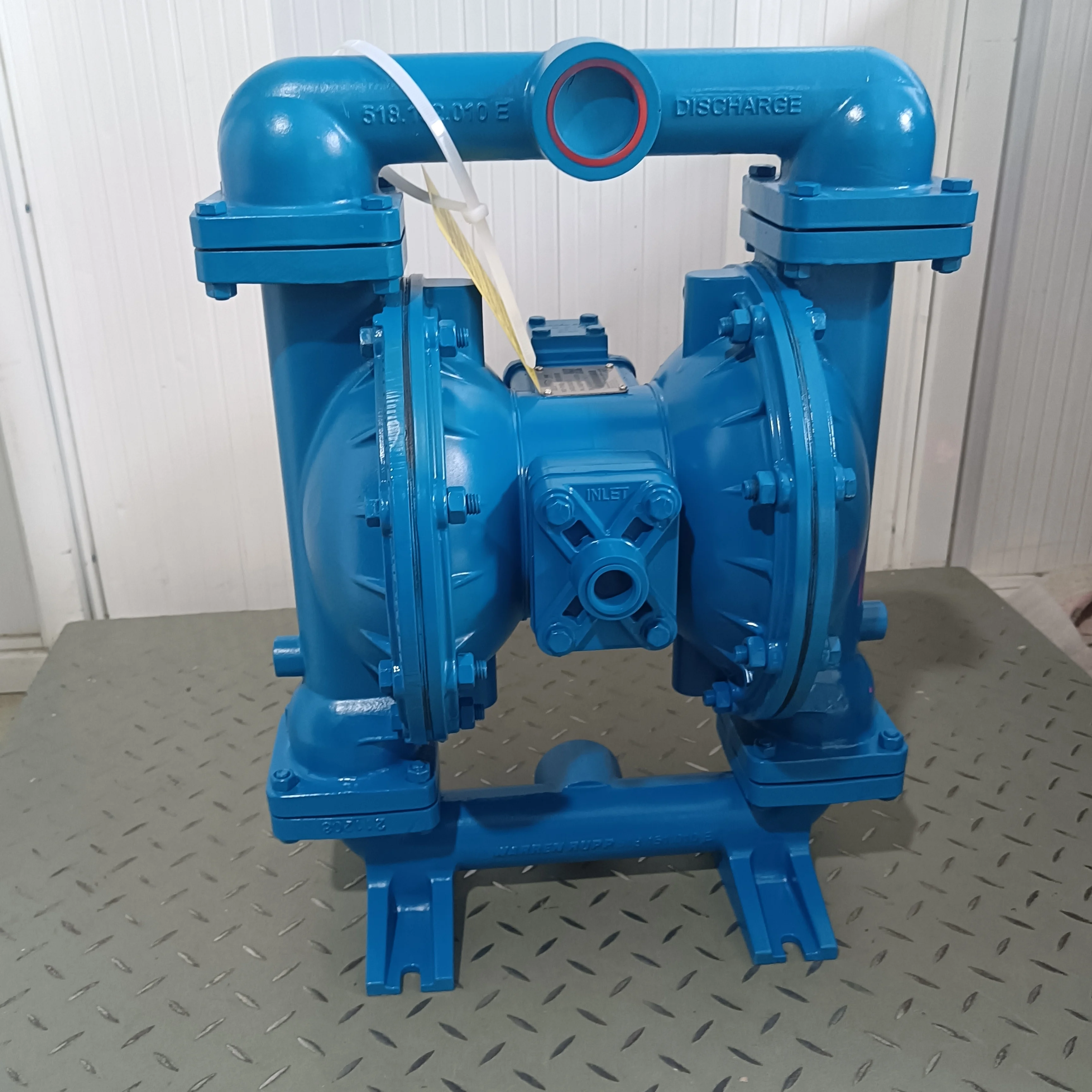 Cast Iron Sandpiper Air Operated Double Diaphragm pump S15 na may Neoprene Diaphragm at Check Valve Paggawa ng Warren Rupp Pump