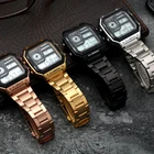 Watch Digital Watches Digital Relojes POPART Y020SS Classic Men Wrist Watch Stainless Steel Digital Electronic Watches