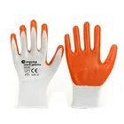 Latex Latex Construction Gloves Smooth Surface Industrial Protection Safety Construction Work Latex Palm Gloves