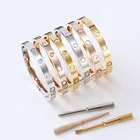 Bracelet 2021 Screwdriver Bracelet 18k Stainless Steel Woman Bracelet Gold Jewelry