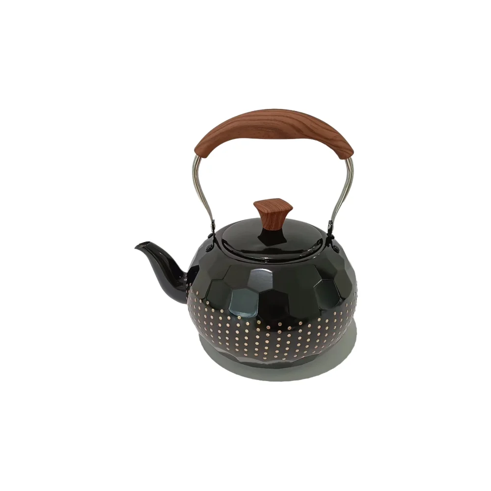 P23020222 Promotion products teapot stainless steel tea kettle samovar with bakelite handle