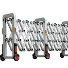Retractable Fencing Aluminum Alloy Retractable Safety Saudi Arabia Barrier Fencing And Security Barriers QiGong QG-Z1702