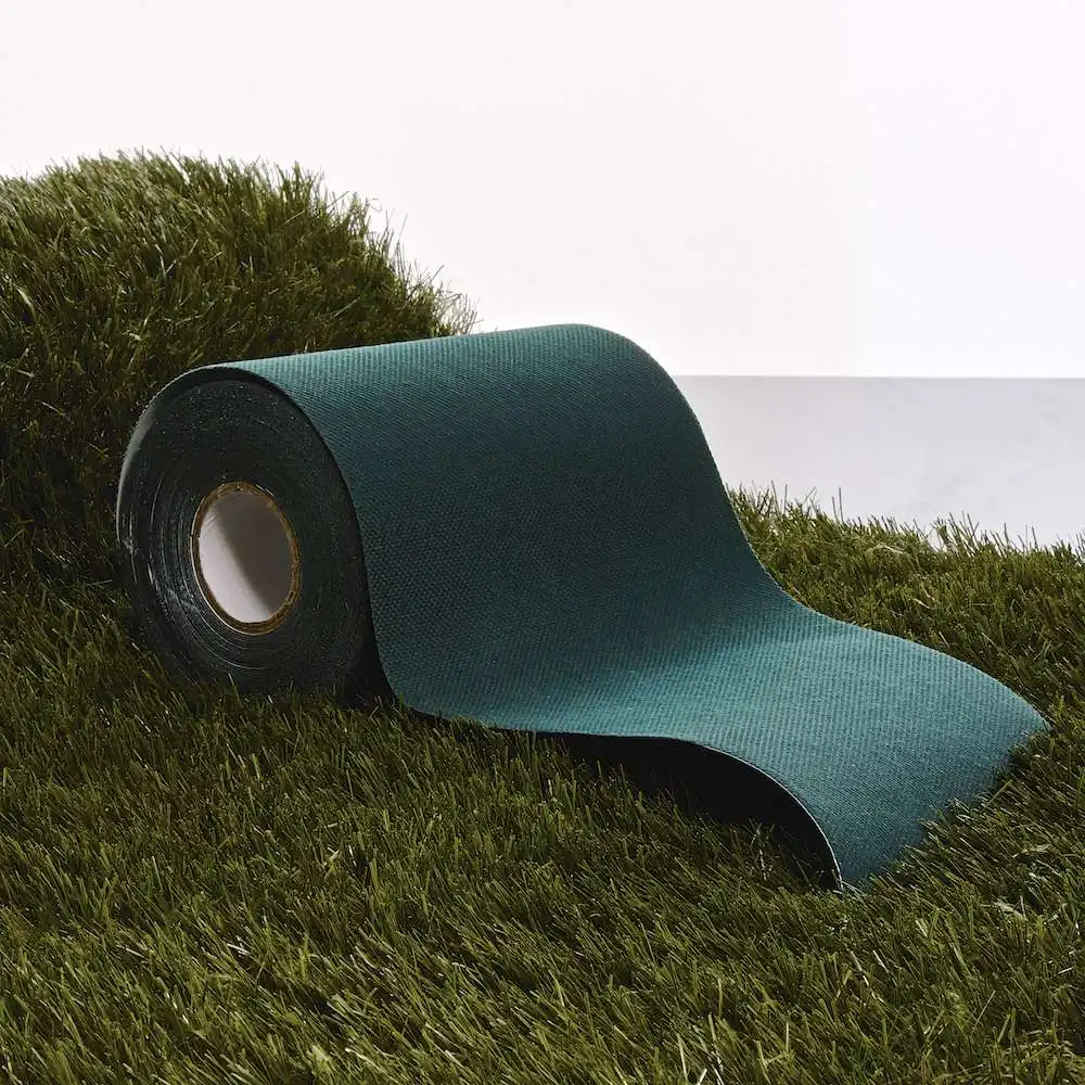 OFRX Green Grass Tape Artificial Self Adhesive Tape Waterproof Carpet Jointing Tape