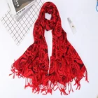 Shawl Shawl Scarf Casual 2020 European USA Style Woman Winter 100%acrylic