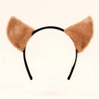Hair Hot Sweet Lovely Anime Lolita Cosplay Fancy Fox Cat Ears Hair Clip Black Cat Ears