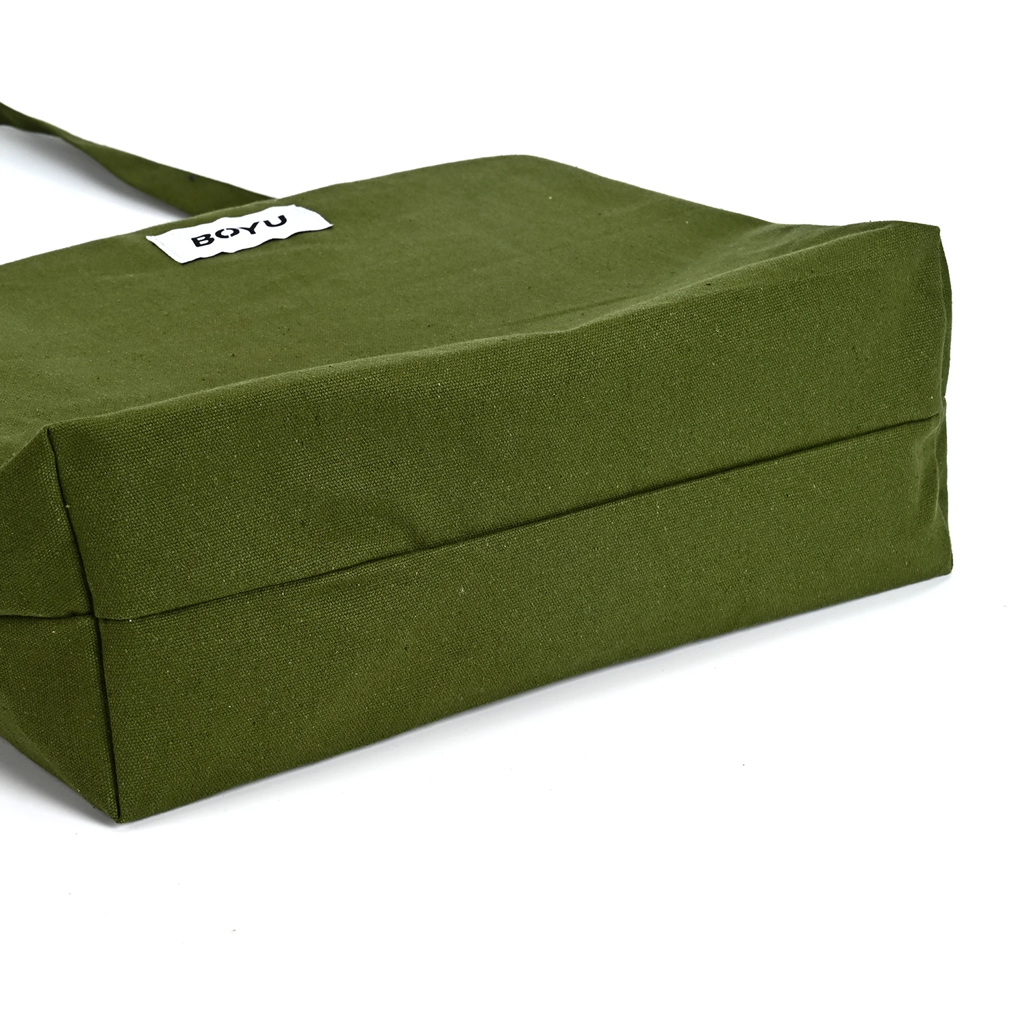 Custom Printed Logo Simple Fashion Shoulder Cotton Picnic Storage Tote Bag Natural Organic Cotton Personalized Shopping Bag factory