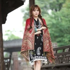 Woven Scarf Exquisite And Intricate Woven Pattern Winter Warm Luxury Cashmere Pashmina Shawl Scarf