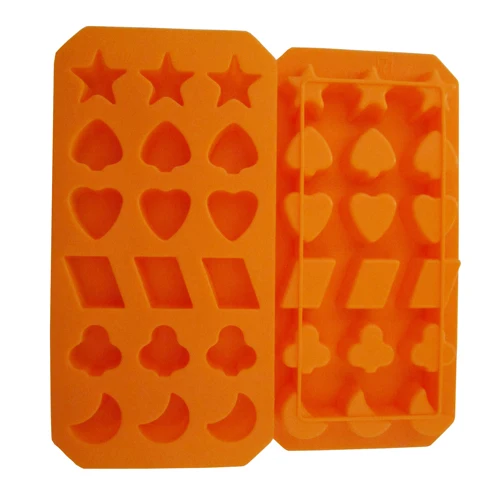 3D Cube Food-Grade Silicone Ice Lattice Fudge Cake Mold Chocolate Tray Birthday Cake Decoration DIY Baking Tools Glue Icing Mold manufacture