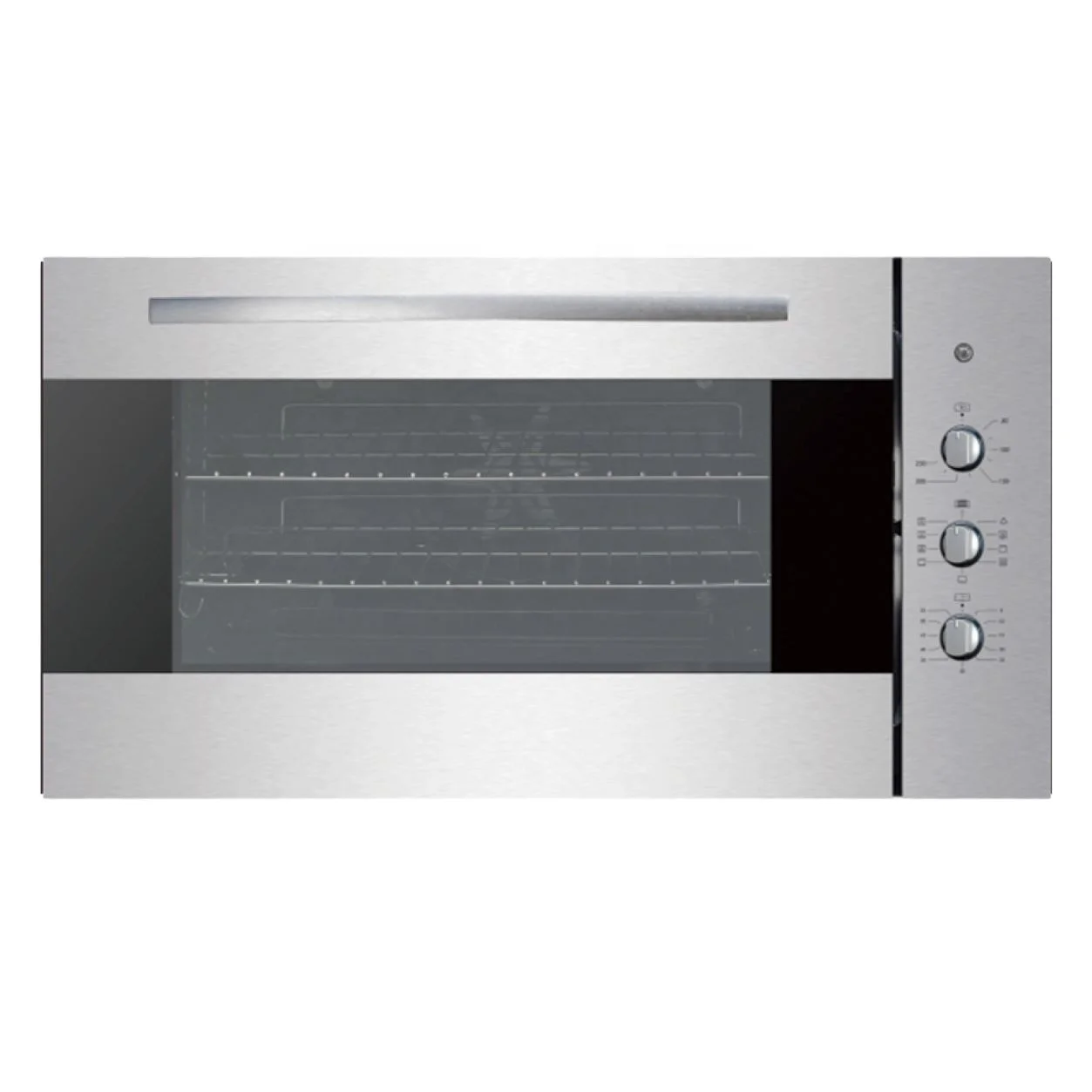 built in gas convection oven