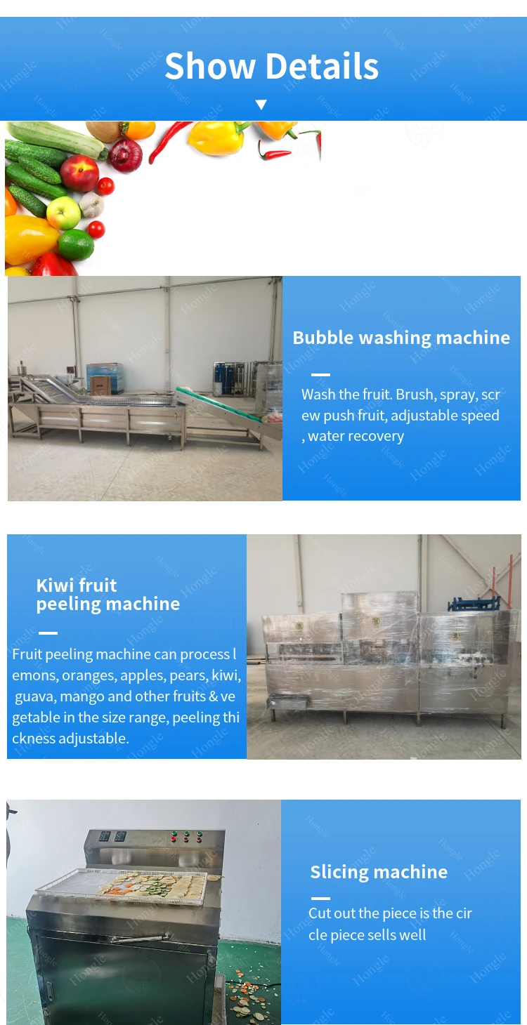 Mango Drying Plant Banana Chips Electric Cutting Apple Making Dried Fruit Apricots Drying Machine Production Line supplier