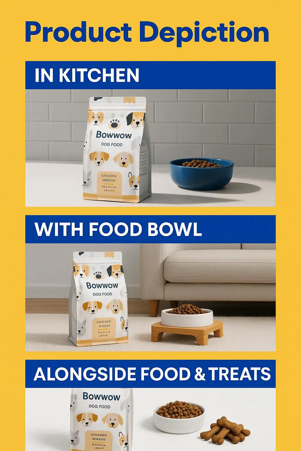 Custom Printed Flat Bottom Pouch for Dry Dog and Cat Food - detail 11