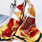 Scarf Designer Scarf Styles Custom Silk Scarf Scarves Ladies 100% Pure Silk Scarf