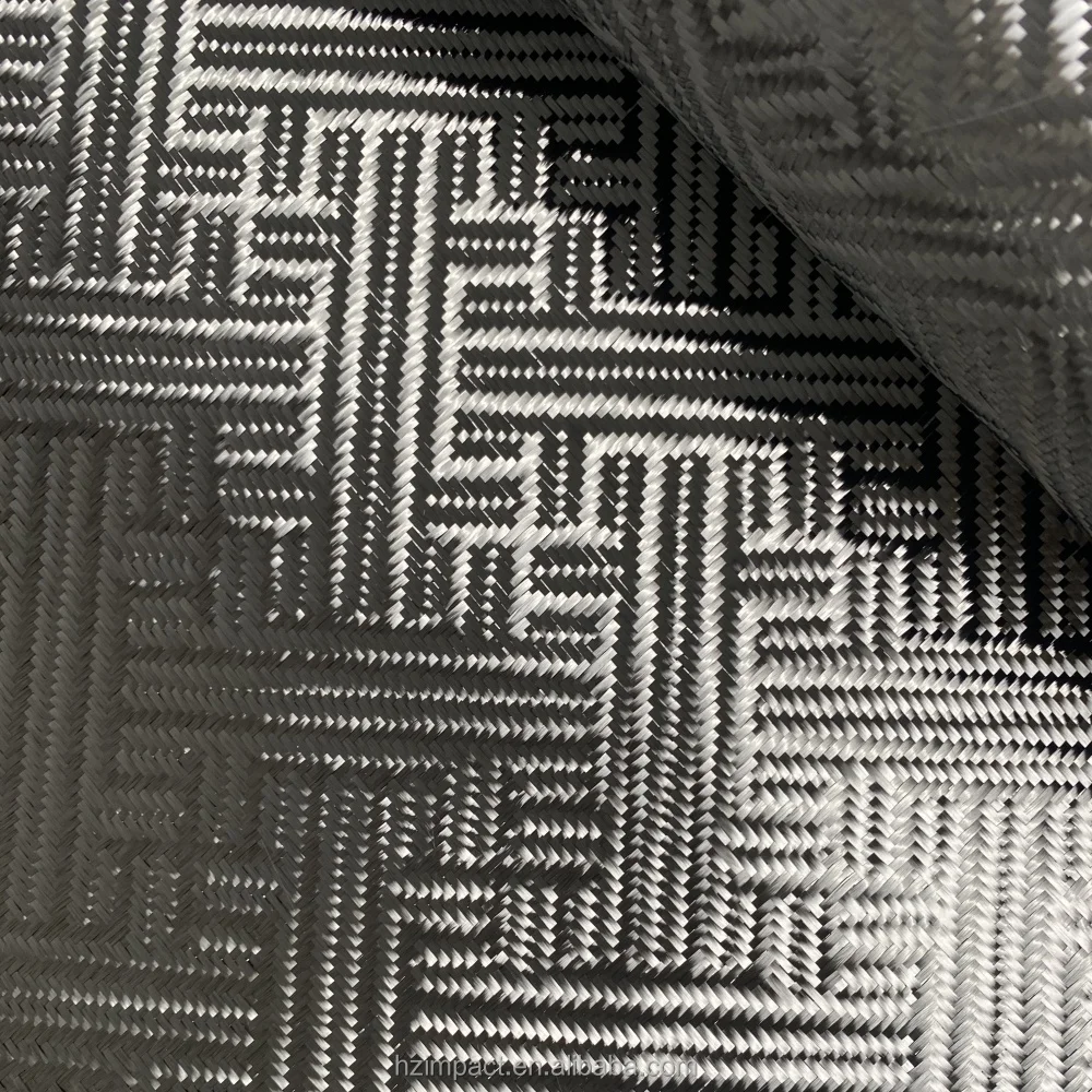 240gsm Jacquard Weave Pattern Carbon Fiber Fabric 3K Product 240gsm Jacquard Weave Pattern Carbon Fiber Fabric 3K Product