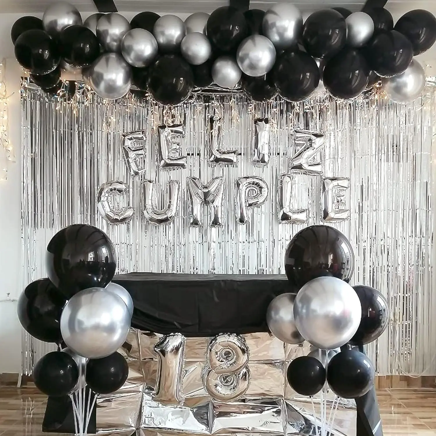 Wholesale Latex Cheap Birthday Party Decoration Black Balloons Garland Arch Kit For Valentines