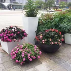 Garden Flower Outdoor Flowers Pot Garden Tall High Cheap Outdoor Plants Pots Big Size Garden Flower Pot For Plants