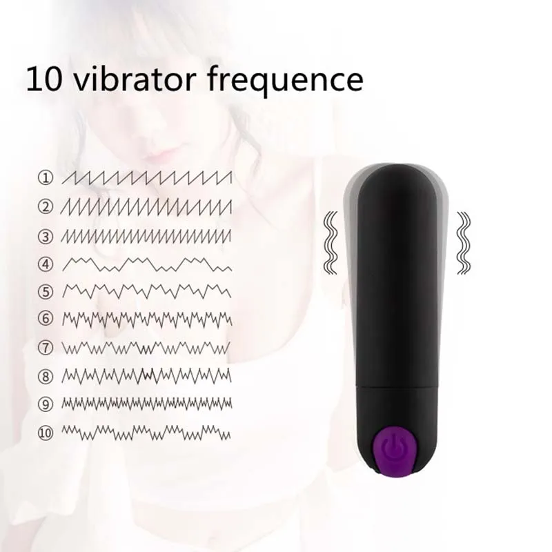 Wholesale Speed Usb Rechargeable Bullet Vibrator Adult Sex Toy