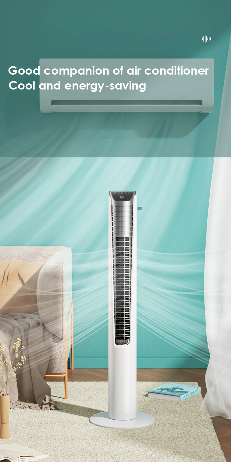 Cooling Tower, 60W, 40inch - detail 6