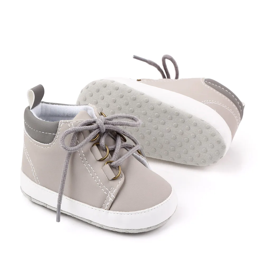 Unisex High Quality 2024 Spring Autumn Style Casual Shoes Anti-Slip Soled Toddler Walking Shoe Boys 6-12-15 Months Plaid Style details