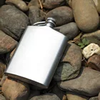 Titanium Easy Screw Titanium Wine Bottle Liquor Pot Hip Flask Hiking Traveling Titanium Wine Flask