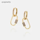 Earrings Earings For Hoop Earrings White Cz Gold Plated Jewelry Earings For Women 2020