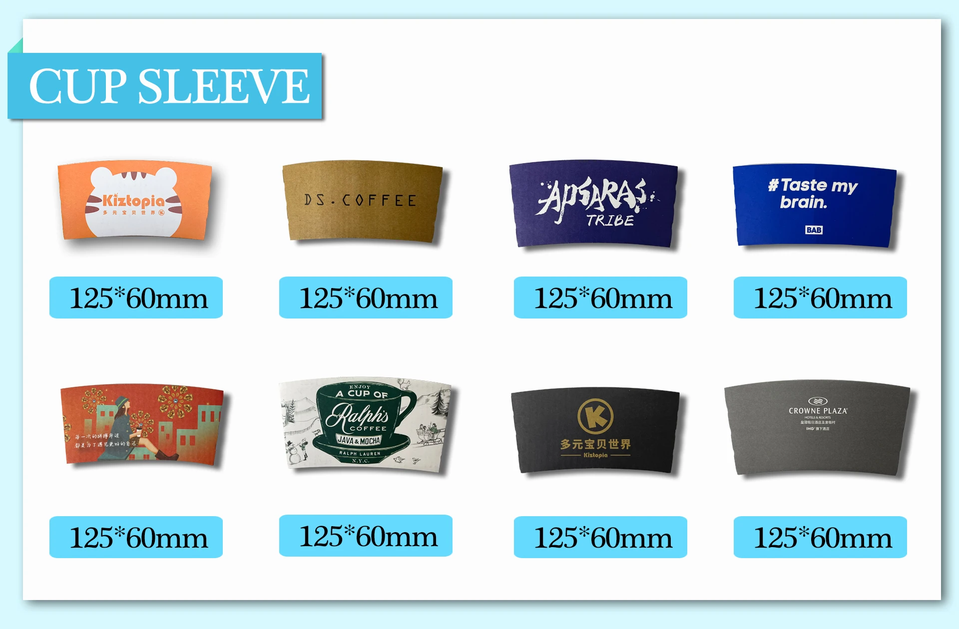 Wholesale paper cup carrier customized logo foldable cardboard 1/2/4 compartments disposable coffee tea paper cup holder