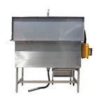Lize Factory Direct Supply Stainless Steel Pet With Hair Dryer Pedal Sliding Door Sink Bathing Pool