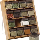 Box Wood Woodwood Seasoning Box For Pantryware Wood Salt Box With Lid Wooden Spice Box