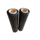 Black Stretch Film Manufacturer Wholesale OEM Casting LLDPe Black Stretch Film