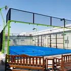 Padel Tennis Court New Design Hot Sale Panoramic Padel Tennis Court