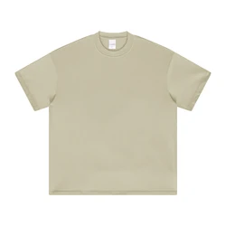 Wholesale Customized Fashion Luxury Preshrunk Cotton T Shirts 300gsm T Shirt Oversized