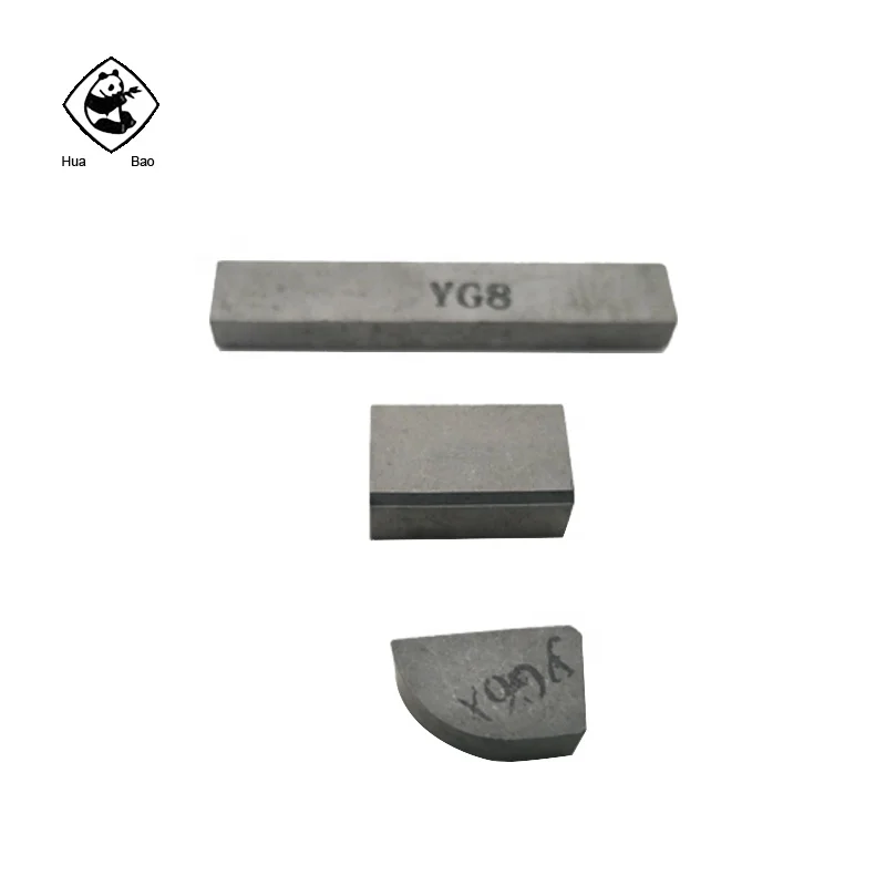YG series tungsten Carbide brazed tips inserts threading turning tools