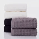 Towel Jacquard Jacquard Factory Wholesale Waffle Woven Super Soft Cotton Towel Jacquard Craft Special Offer