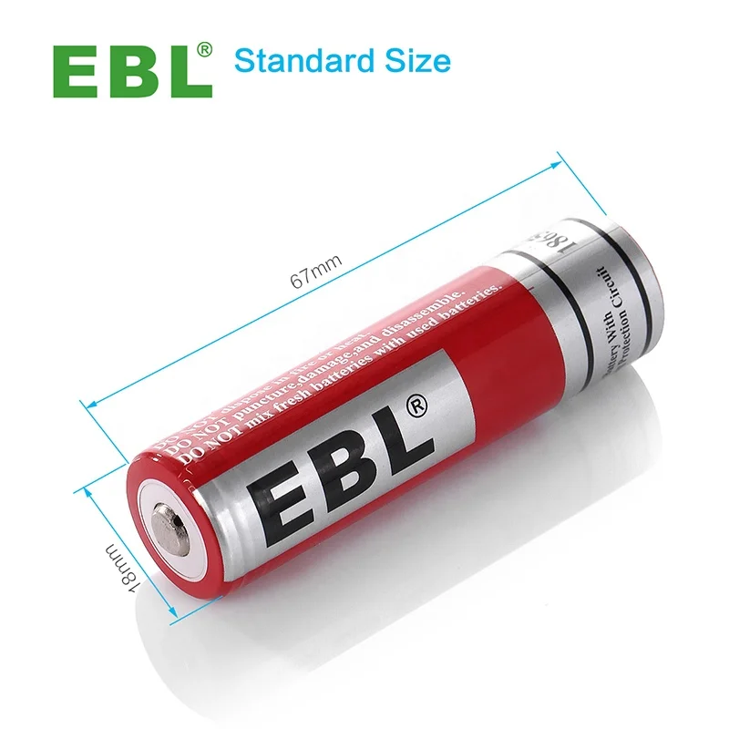 Wholesale Ebl Rechargeable Battery V Mah Li Ion Battery