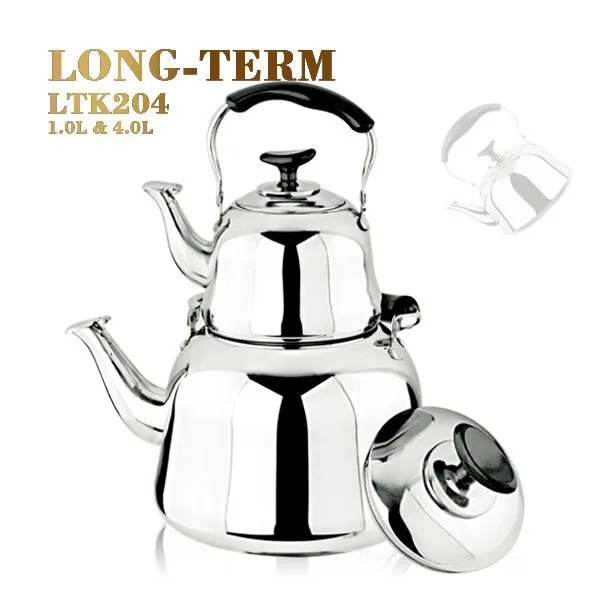 tea kettle turkish tea pot can add infuser customized spray painting antique old style custom tea kettle