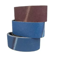 80 grit Abrasives Belt 150*2000 Wide Sanding Belt Flexible Portable Aluminum Oxide 6x48 Inch Sand Belts for Drum Sander