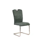 Luxury Fashion Modern Dining Table And Chair Fabric Metal Dining Chair