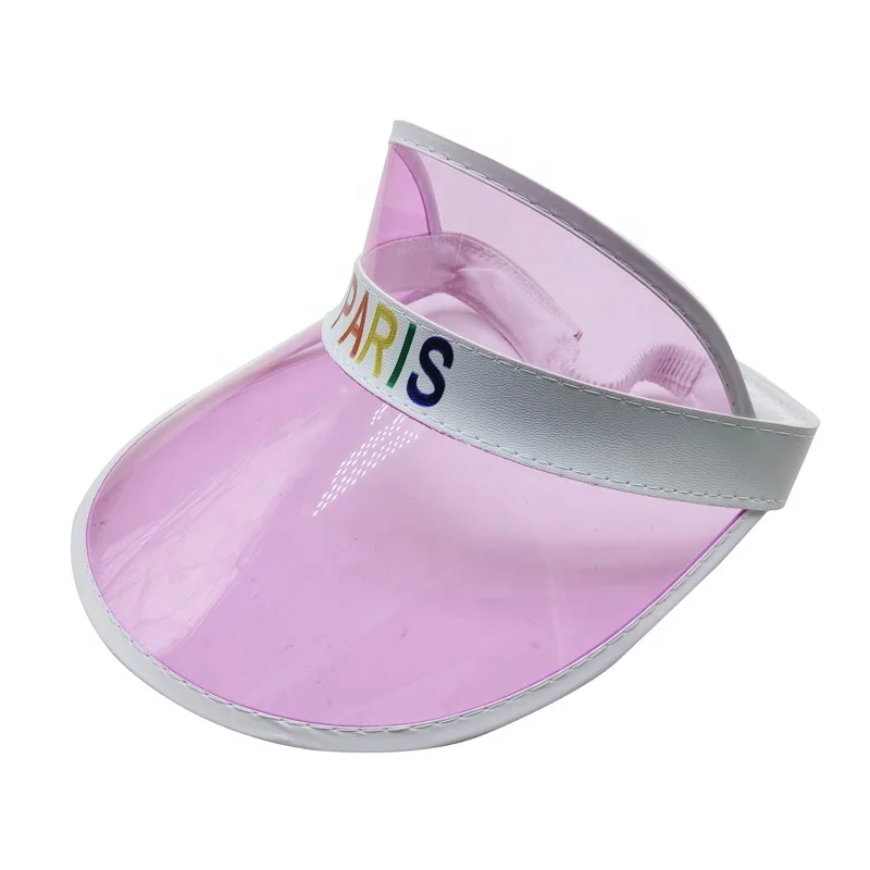 pink sun visors