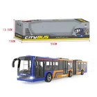 Car 4 Function 2.4G Remote Control Bus Car Toys With Light And USB