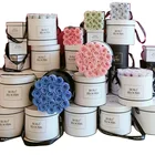 Gift Round Box Gift Wholesale Cardboard Gift Round Flower Box