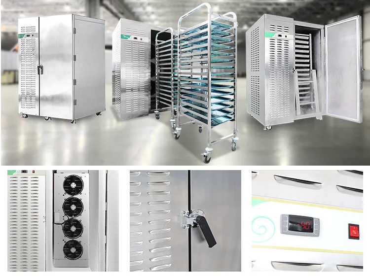 Iqf Tunnel Blast Chiller, 220V, 100kgs per batch - detail 8